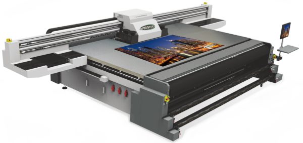 Гибридный УФ принтер Sprinter TC-FR 3218 на печатных головах RICOH GEN6