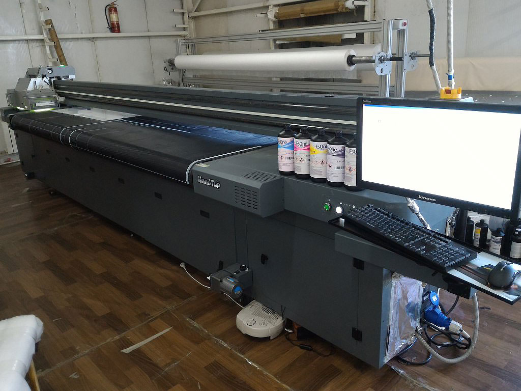Перевод нового HandTop 3200 UV-R5 на чернила LIPLA HD